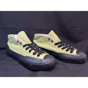 Converse Jack Purcell Shoes Mens Size 13 Canvas Star Mid 164663C Sneakers‎